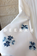 Sama - Hand - Embroidered Palestinian Wedding Dress - Deerah