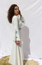 Sama - Hand - Embroidered Palestinian Wedding Dress - Deerah