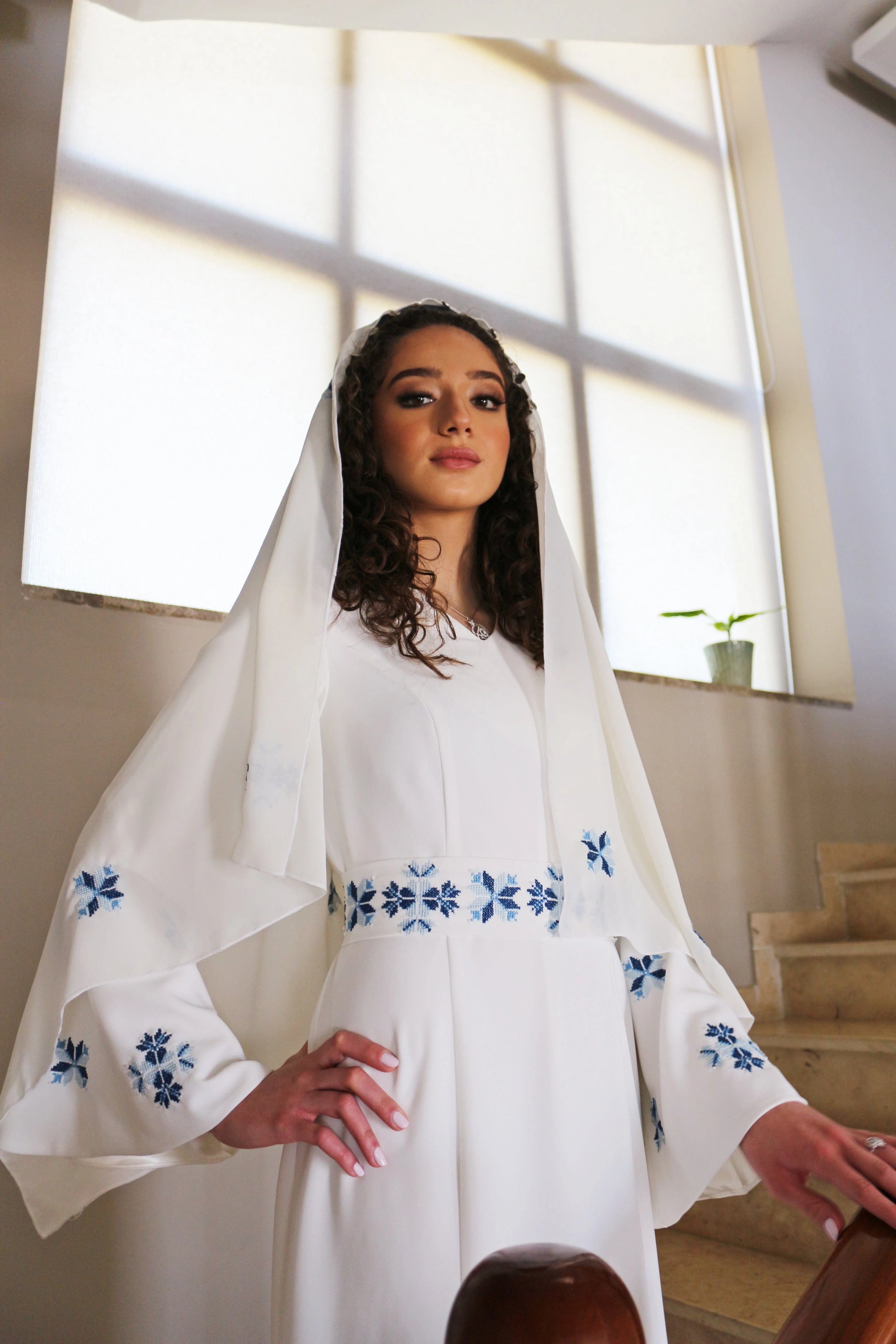 Sama - Hand-Embroidered Wedding Dress Deerah